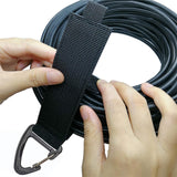 Maxbell Heavy Duty Storage Strap Extension Cord Holder for Garage Ropes Garden Hoses S 1.5x10inch