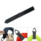 Maxbell Heavy Duty Storage Strap Extension Cord Holder for Garage Ropes Garden Hoses S 1.5x10inch