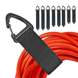 Maxbell Heavy Duty Storage Strap Extension Cord Holder for Garage Ropes Garden Hoses M 1.5x13inch