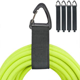 Maxbell Heavy Duty Storage Strap Extension Cord Holder for Garage Ropes Garden Hoses M 1.5x13inch