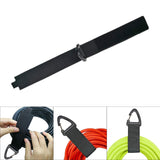 Maxbell Heavy Duty Storage Strap Extension Cord Holder for Garage Ropes Garden Hoses M 1.5x13inch