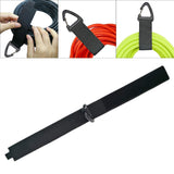 Maxbell Heavy Duty Storage Strap Extension Cord Holder for Garage Ropes Garden Hoses L 1.5x16inch