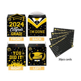 Maxbell 30x Graduation Advice Cards Class of 2024 for Friends High School University