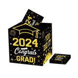 Maxbell 30x Graduation Advice Cards Class of 2024 for Friends High School University