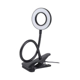 Maxbell Clip on Desk Light Flexible for Work Bed Headboard Video Conference Lighting