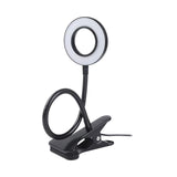 Maxbell Clip on Desk Light Flexible for Work Bed Headboard Video Conference Lighting