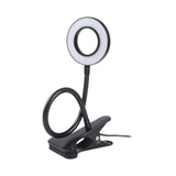 Maxbell Clip on Desk Light Flexible for Work Bed Headboard Video Conference Lighting