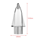 Maxbell Replacement Tips for M Pencil 2ND Generation Sturdy Professional Length 13mm Transparent