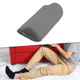 Maxbell Leg Support Pillow Ergonomic Lower Back Pillow for Home Study Room Dormitory light gray