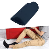 Maxbell Leg Support Pillow Ergonomic Lower Back Pillow for Home Study Room Dormitory dark blue