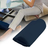 Maxbell Leg Support Pillow Ergonomic Lower Back Pillow for Home Study Room Dormitory dark blue