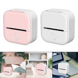 Maxbell Thermal Printer Plan Journal Inkless Qr Codes Compact Printer Pink