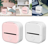 Maxbell Thermal Printer Plan Journal Inkless Qr Codes Compact Printer Pink