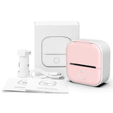 Maxbell Thermal Printer Plan Journal Inkless Qr Codes Compact Printer Pink
