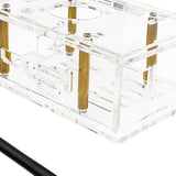 Maxbell Clear Acrylic Case for 5 Pro Development Board Protective Shell with Antenna without fan
