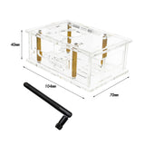 Maxbell Clear Acrylic Case for 5 Pro Development Board Protective Shell with Antenna without fan