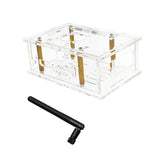 Maxbell Clear Acrylic Case for 5 Pro Development Board Protective Shell with Antenna without fan