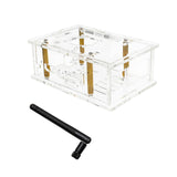 Maxbell Clear Acrylic Case for 5 Pro Development Board Protective Shell with Antenna without fan