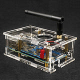 Maxbell Clear Acrylic Case for 5 Pro Development Board Protective Shell with Antenna without fan