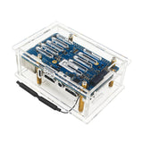 Maxbell Clear Acrylic Case for 5 Pro Development Board Protective Shell with Antenna without fan