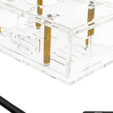 Maxbell Maxbell Clear Acrylic Case for 5 Pro Development Board Protective Shell with Antenna with fan