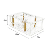 Maxbell Maxbell Clear Acrylic Case for 5 Pro Development Board Protective Shell with Antenna with fan