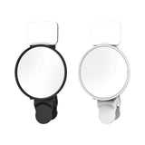 Maxbell Phone Fill Light Mirror Accessories Selfie Reflector Mirror for Phone Camera Black