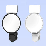 Maxbell Phone Fill Light Mirror Accessories Selfie Reflector Mirror for Phone Camera White