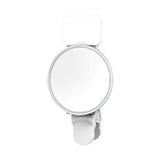 Maxbell Phone Fill Light Mirror Accessories Selfie Reflector Mirror for Phone Camera White