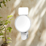 Maxbell Phone Fill Light Mirror Accessories Selfie Reflector Mirror for Phone Camera White