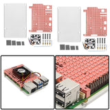 Maxbell Copper Heatsink Metal Thermal Dissipation Cooling for Pi 5B Cooling Laptop PC without Fan