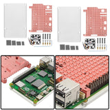 Maxbell Copper Heatsink Metal Thermal Dissipation Cooling for Pi 5B Cooling Laptop PC without Fan