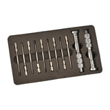 Maxbell 11 Pieces Multifunctional Precision Screwdriver Set for Glasses Laptop Watch