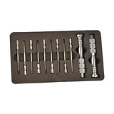Maxbell 11 Pieces Multifunctional Precision Screwdriver Set for Glasses Laptop Watch