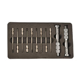 Maxbell 11 Pieces Multifunctional Precision Screwdriver Set for Glasses Laptop Watch