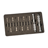 Maxbell 11 Pieces Multifunctional Precision Screwdriver Set for Glasses Laptop Watch