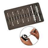 Maxbell 11 Pieces Multifunctional Precision Screwdriver Set for Glasses Laptop Watch