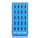 Maxbell 20-port Multi Function 20 A USB Charger Station for USB Devices Smartphones