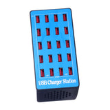 Maxbell 20-port Multi Function 20 A USB Charger Station for USB Devices Smartphones