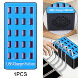 Maxbell 20-port Multi Function 20 A USB Charger Station for USB Devices Smartphones