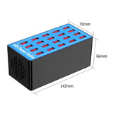Maxbell Multi Port USB Charger Station 20 Port for Multiple Devices Shops Schools