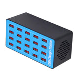Maxbell Multi Port USB Charger Station 20 Port for Multiple Devices Shops Schools