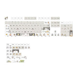 Maxbell PBT Keycaps 132 Keys Xda Height Easy Installation Cute English Keyboard Caps