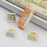 Maxbell PBT Keycaps 132 Keys Xda Height Easy Installation Cute English Keyboard Caps