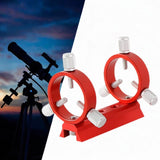 Maxbell Star Finding Bracket Red Holder for Star Finders Astrophotography Finderscope 4.2cm Dia