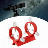 Maxbell Star Finding Bracket Red Holder for Star Finders Astrophotography Finderscope 4.2cm Dia