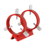 Maxbell Star Finding Bracket Red Holder for Star Finders Astrophotography Finderscope 6cm Dia