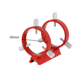 Maxbell Star Finding Bracket Red Holder for Star Finders Astrophotography Finderscope 6cm Dia