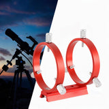 Maxbell Star Finding Bracket Red Holder for Star Finders Astrophotography Finderscope 8cm Dia