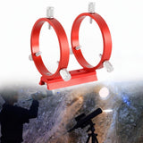 Maxbell Star Finding Bracket Red Holder for Star Finders Astrophotography Finderscope 8cm Dia